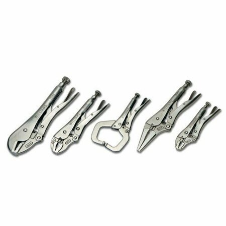 WILLIAMS Locking Plier Set, 5 Pieces JHW23076